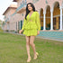 Glowy Burst Short Dress